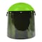 Forney Command PRO Grinding Shield Assembly with Ratchet Headgear, Green 58610 - alternate 2